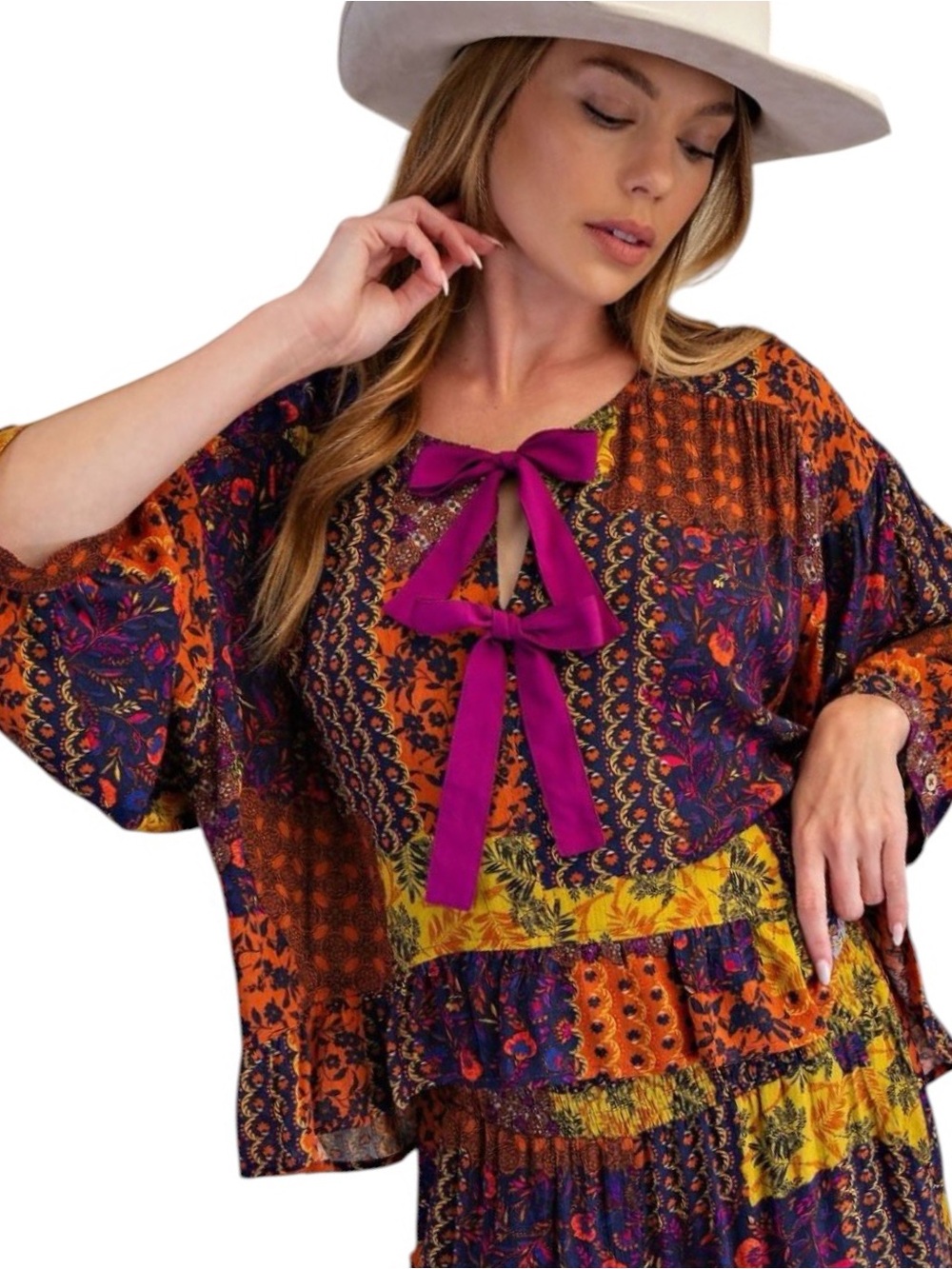 229:  EASEL NWT TOP GOLDEN OLIVE (H30)